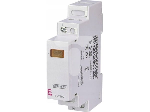 Eti-Polam signalgiver for spennings tilstedeværelse (1 x gul LED) SON H-1Y 002471554