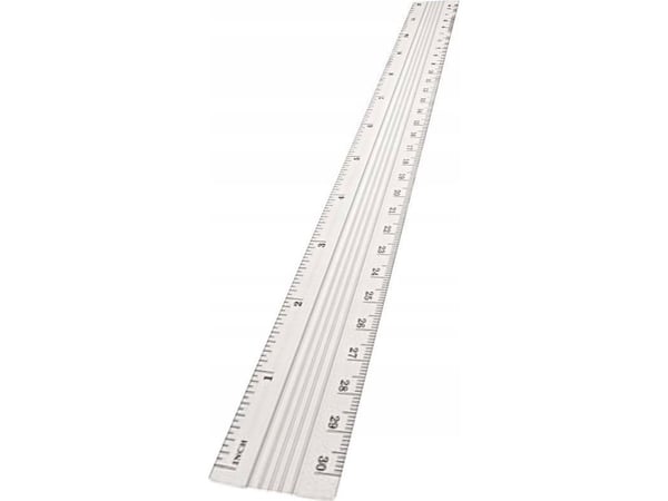 Centrum aluminiumslinjal 30cm CENTRUM 80842
