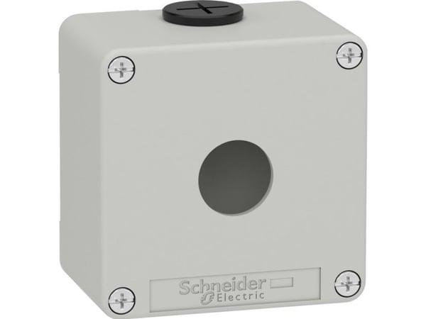 Schneider Electric Harmony XAP tom styrkassett grå 1 hål XAPD1201