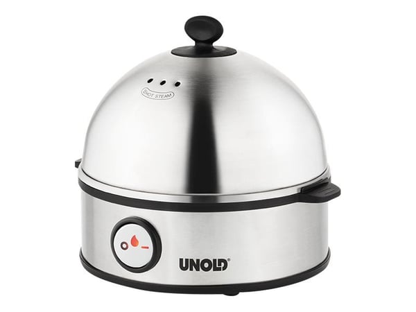 UNOLD 38626 Edel - Eggkoker - 360 W - rustfritt stål / svart