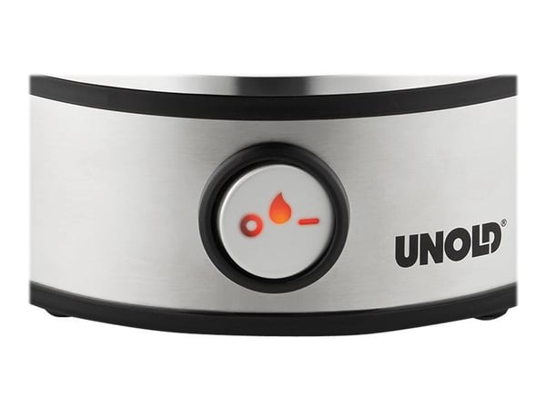 UNOLD 38626 Edel - Eggkoker - 360 W - rustfritt stål / svart