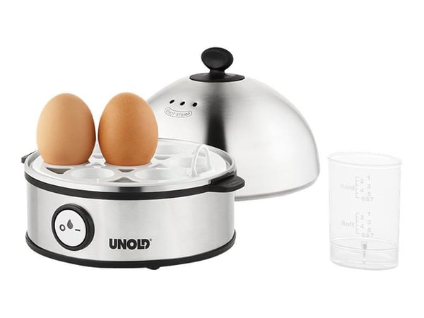 UNOLD 38626 Edel - Eggkoker - 360 W - rustfritt stål / svart