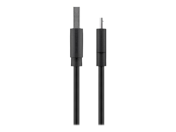 goobay - USB-kabel - Micro-USB type B (hann) til USB (hann) - USB 2.0 - 5 V - 1.5 A - 50 cm - svart