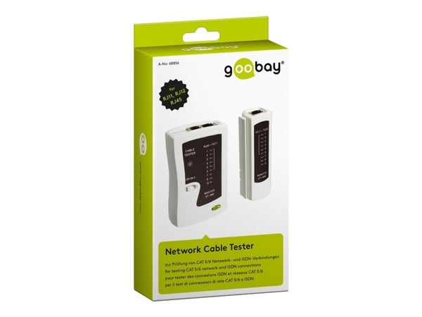 goobay Network Cable Tester - Verkkotesterisarja