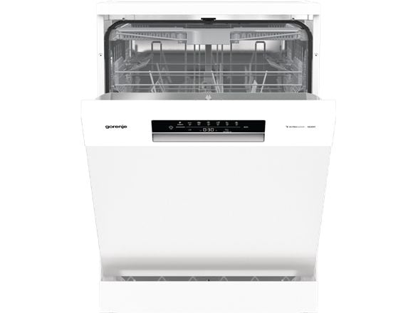 Gorenje GS643E90W frittstående oppvaskmaskin - 60 cm - 16 kuverter - hvit