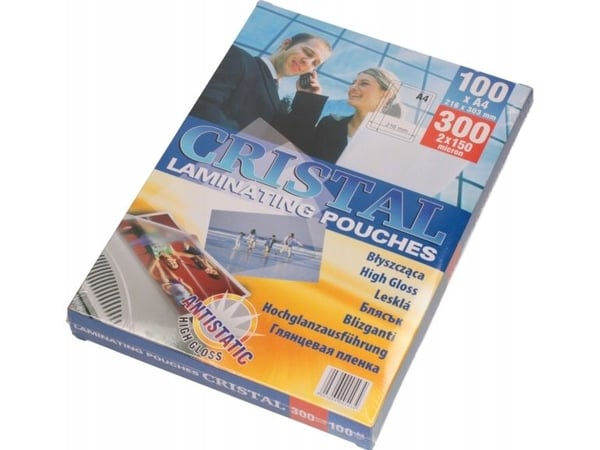 Argo laminointikalvo A4 ARGO 320415 kiiltävä 150mic 100 kpl