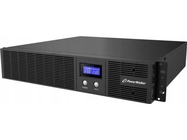 PowerWalker VI 3000 RLE UK, Linje-Interactive, 3 kVA, 1800 W, Ren sinus, 165 V, 290 V