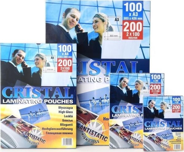 Argo laminointikalvo A2 ARGO 320280 kiiltävä 80mic 100 kpl