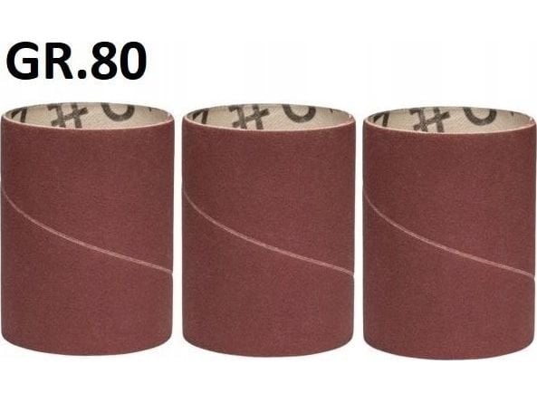 Bosch - Sanding sleeve - for tre - grovkorn: 80 - 60 mm