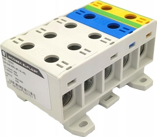 Incobex kopplingslist fempolig ZGX 5x50 mm² (3P+N+PE) ENE-00391