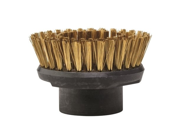 Einhell 3424133, Sirkulær børste, Metall, Tre, Messing, Sort, Messing, 9,5 cm, 95 mm