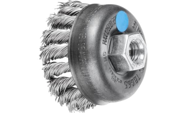 PFERD 43305024, Koppstålborste, 6,5 cm, 12500 RPM, 5 styck
