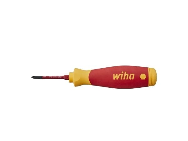 WIHA Skruvmejsel med bitsmagasin PocketMax® electric 1000Vmed4 slimBits