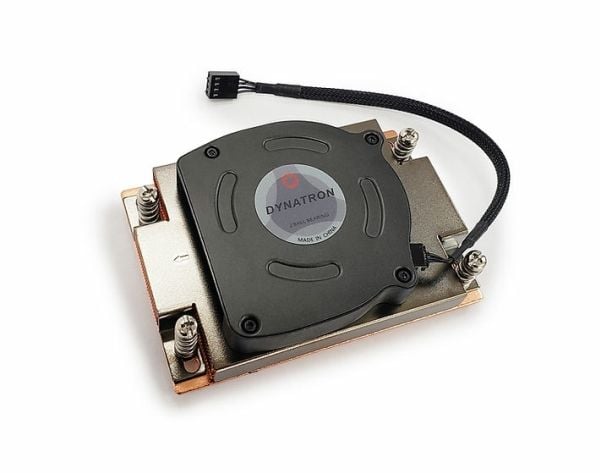 Dynatron A52, ilmanjäähdytin, 8 cm, 2000 rpm, 8600 rpm, 62,2 dB, 26,25 kuutiometriä/min.