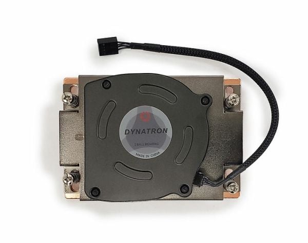 Dynatron A52, ilmanjäähdytin, 8 cm, 2000 rpm, 8600 rpm, 62,2 dB, 26,25 kuutiometriä/min.