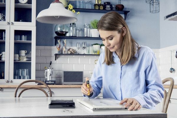 zai Hause mikrobitsett, 42 deler (svart, inkluderer bitsholder med ESD-håndtak)