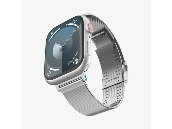 Spigen AMP07225, Bånd, SmartWatch, Rustfritt stål, Apple, Watch (41mm), Rustfritt stål