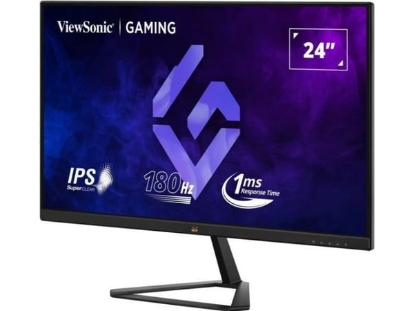 Viewsonic VX2479-HD-PRO, 60,5 cm (23.8"), 1920 x 1080 piksler, Full HD, LED, 1 ms, Svart
