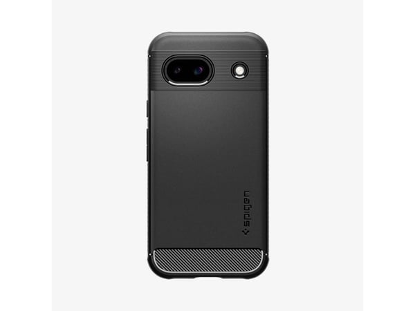 Spigen Rugged Armor, Suojus, Google, Pixel 8a, 15,5 cm (6.1"), musta