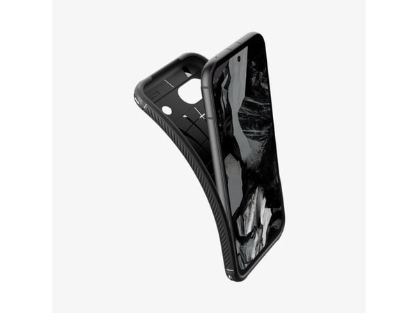 Spigen Rugged Armor, Suojus, Google, Pixel 8a, 15,5 cm (6.1"), musta