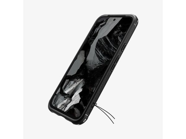 Spigen Rugged Armor, Suojus, Google, Pixel 8a, 15,5 cm (6.1"), musta