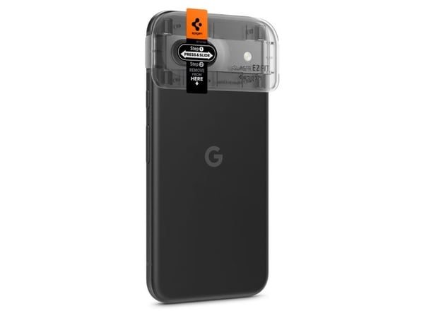 Spigen GLAS.tR EZ Fit, Google, Pixel 8a, Ripebestandig, Gjennomsiktig, 2 stykker