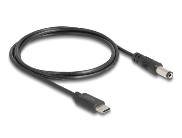 DeLOCK 85397, 1 m, USB C, 5,5 x 2,1 mm, 5 V, 1,5 A