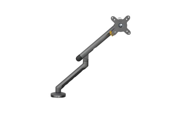 Bakker Elkhuizen Flexible Single - Monteringssett - justerbar arm med mekanisk fjær - for Skjerm - aluminium, stål, ABS-plast, termoplastgummi (TPR...