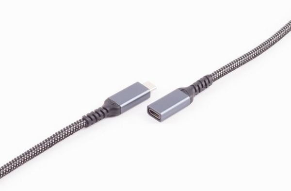 shiverpeaks BS14-75017, 2 m, USB C, USB C, USB 3.2 Gen 2 (3.1 Gen 2), 10000 Mbit/s, svart, hvit