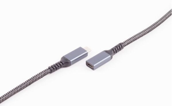 shiverpeaks BS14-75014, 1 m, USB C, USB C, USB 3.2 Gen 2 (3.1 Gen 2), 10 Gbit/s, Musta, Valkoinen