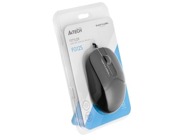 A4Tech A4T Hiiri A4Tech FSTYLER FM12S Musta (äänetön)