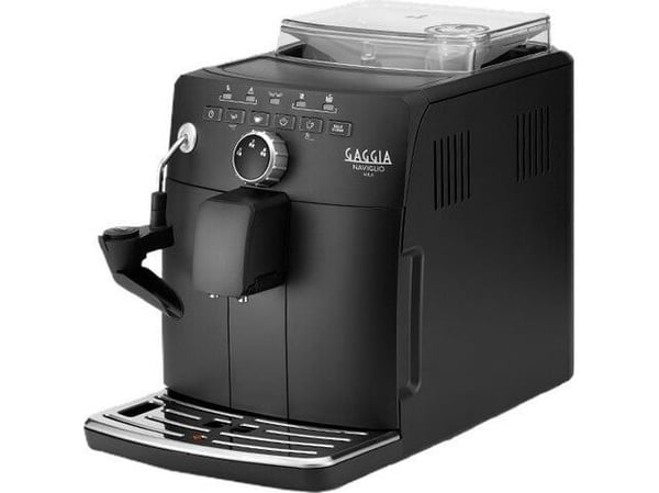 Gaggia NAVIGLIO MILK, Espressomaskin, 1,5 l, Kaffe bønner, Innebygd kaffekvern, 1850 W, Sort