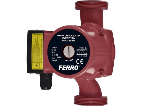 Ferro 0302W CIRCULATING PUMP AND SOLAR. WEBERMAN 32-60-180 FERRO // POM.CO.FER.32-60-180