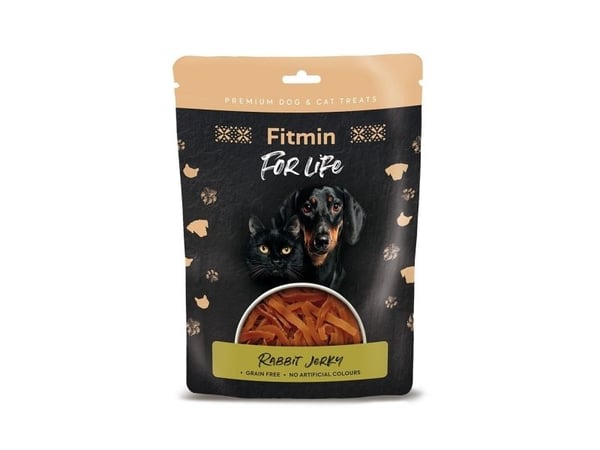 Fitmin For Life godbit dog&cat rabbit jerky 70 g