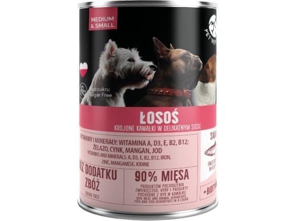Pet Republic PIES laksesaus på boks /6 400g