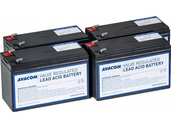 AVACOM AVA-RBP04-12072-KIT batteri til UPS CyberPower, EATON, Effekta, Legrand