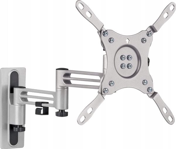 Schwaiger - Monteringssett (veggmontering) - for LCD-TV - aluminium - sølv - skjermstørrelse: 13"-43"