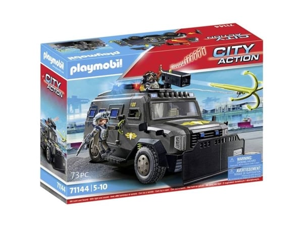 Playmobil City Action 71144, Militært kjøretøy, 5 år, Plast, Flerfarget