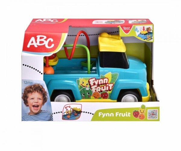 Dickie bil med frukt og snor ABC 25 cm