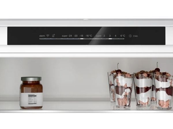 Bosch Serie | 2 KBN96NSE0 - Kjøleskap/fryser - bunnfryser - innebygd - Wi-Fi - fordypning - bredde: 71 cm - dybde: 56 cm - høyde: 194 cm - 383.1 li...