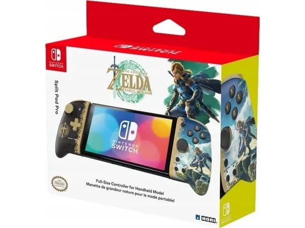 Hori Split Pad Pro, Gamepad, Nintendo Switch, D-pute, Turboknapp, Trådløs, Flerfarget, Batteri