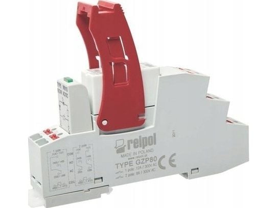 Push-in 1P, 16A, 24V DC liitäntärele, AgNi, PI85-024DC-M41G-PS-2011 864836 864836
