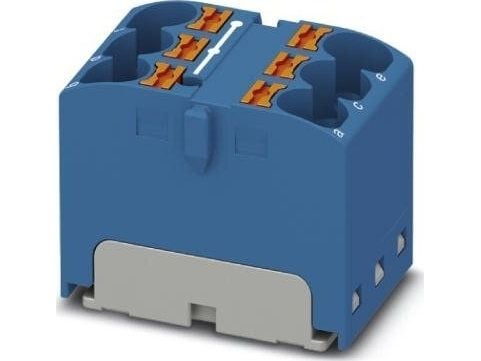 Phoenix kopplings-/fördelningsblock PTFIX 6X4 BU 3273792