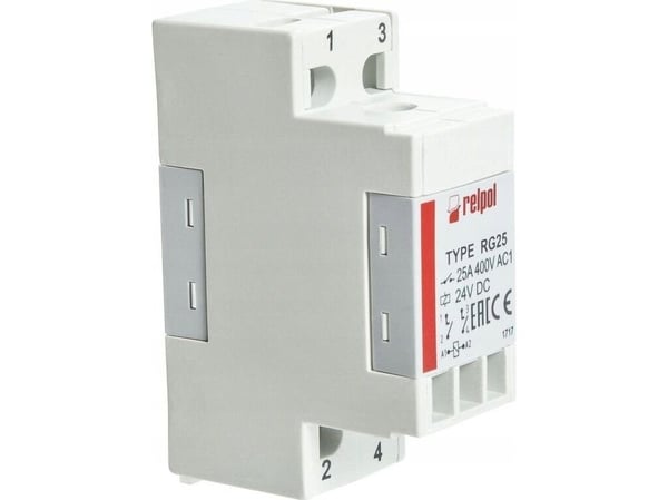 Teollisuusrele 2Z AC1-25 A / 400 V AC3 -15 A / 400 V AgSnO2 RG25-3022-28-3380 863978