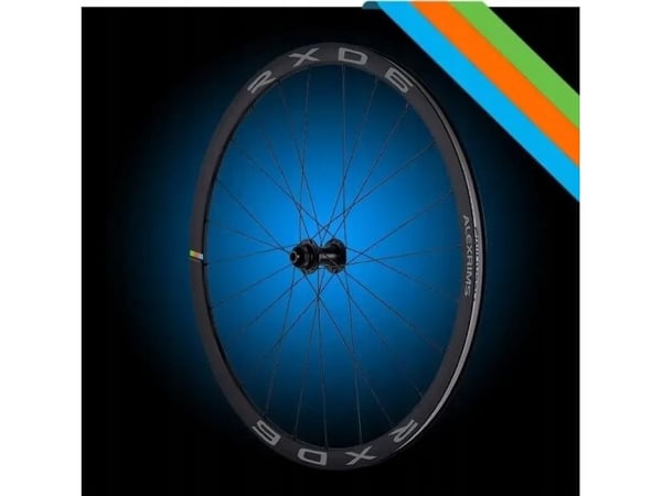 Alexrims RXD6 road/gravel felg 700C, 30 mm profil, tubeless ready, skivebremse, stiv, maskinlager, vekt 1994 g (NEW)