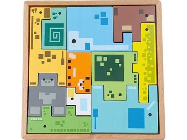 Puzzle Trefl Pixel Gang puinen palapeli puinen palapeli