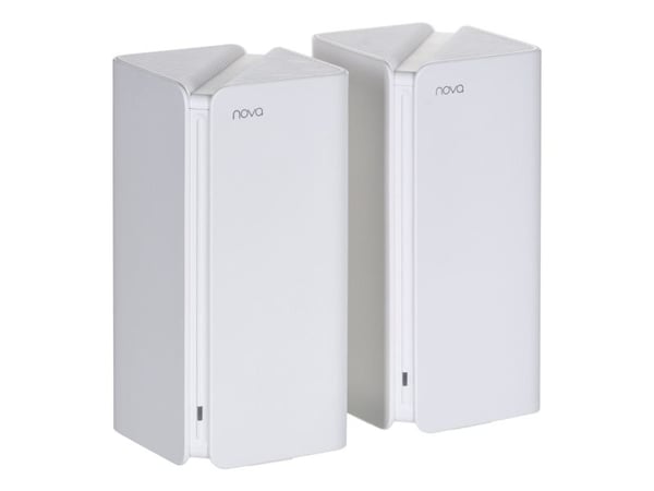 Tenda MX15 Pro(2-pack), Hvit, Innvendig lys, Dobbelbånd (2.4 GHz / 5 GHz), Wi-Fi 6 (802.11ax), 4804 Mbit/s, 802.11a, 802.11g, Wi-Fi 5 (802.11ac), 8...