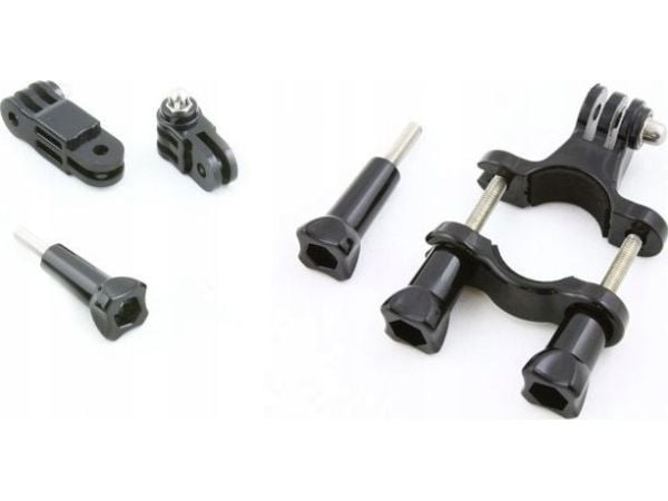Xrec sykkelholder / til sykkel / til GoPro Hero 4 3+ 3 2 1+ rammeledd 3D / ledd