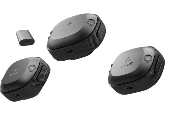HTC VIVE Ultimate Tracker - 3+1 Kit - VR-gjenstandsporer for hodesett for virtuell virkelighet
