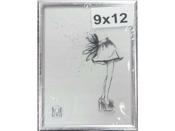 Focus Focus Can-Can Shiny Silver 9x12 ramme